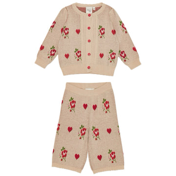 Floral Knit Set