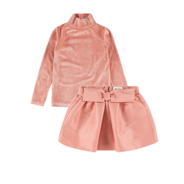 Yami Skirt Set in Rose