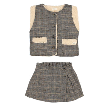 Wales Skort and Waistcoat Set