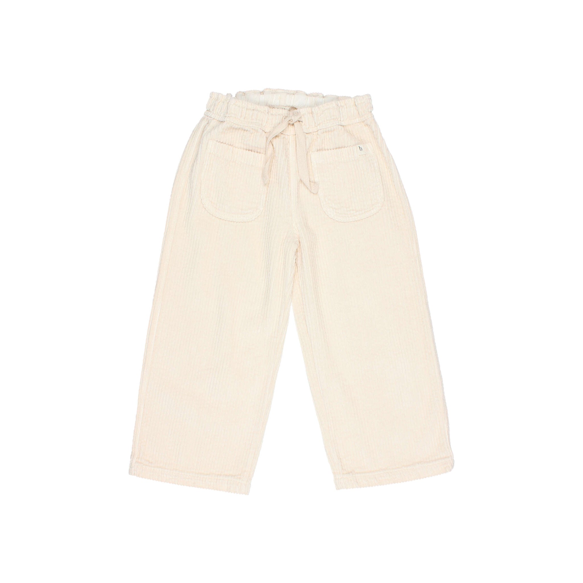Drawstring Corduroy Pants