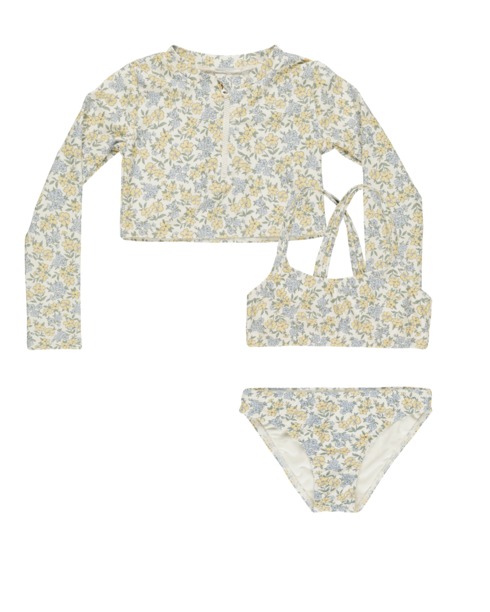 Crop Rashguard Set