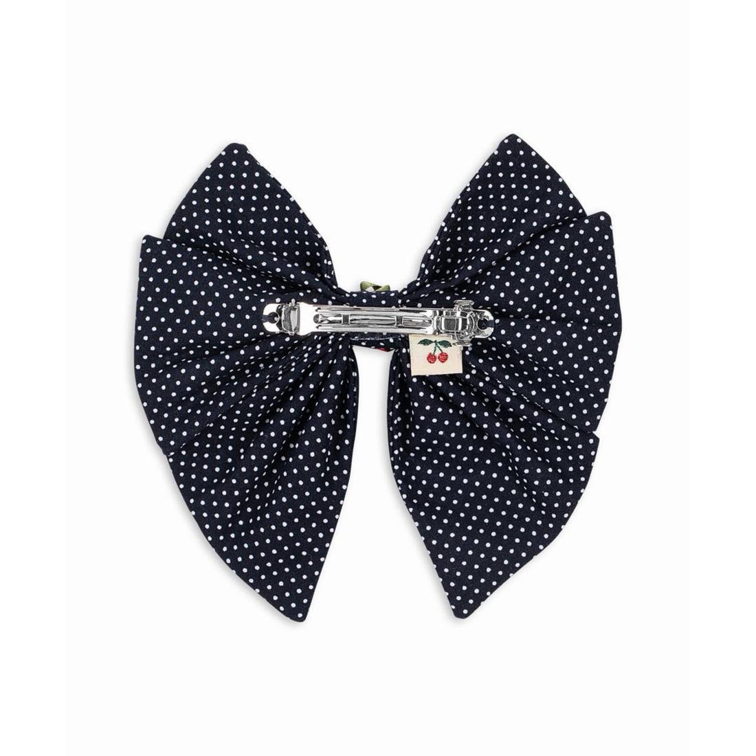 Rose Rouge Bow Hair Clip - Dot Nuit