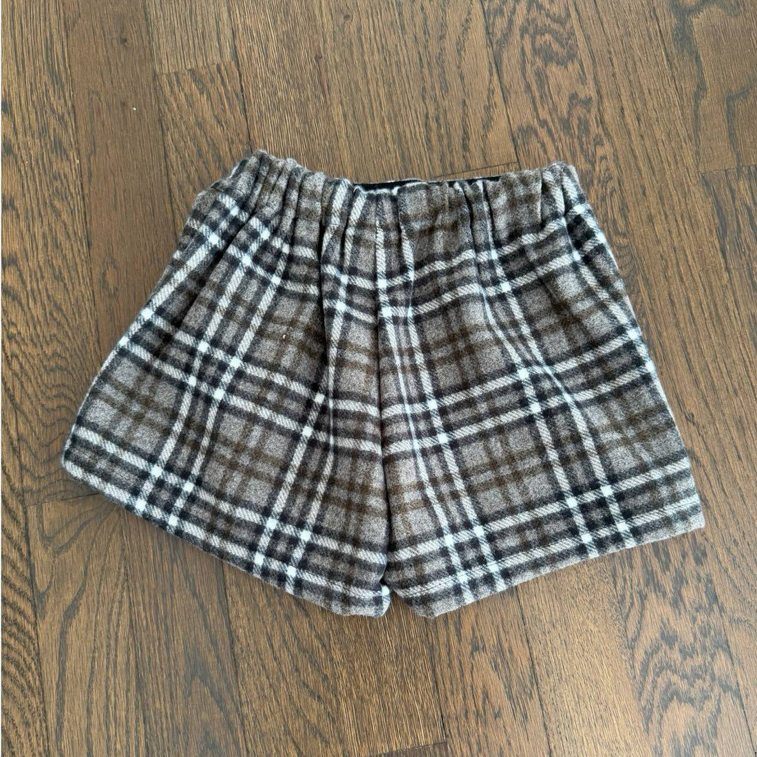 Plaid Wrap Skort