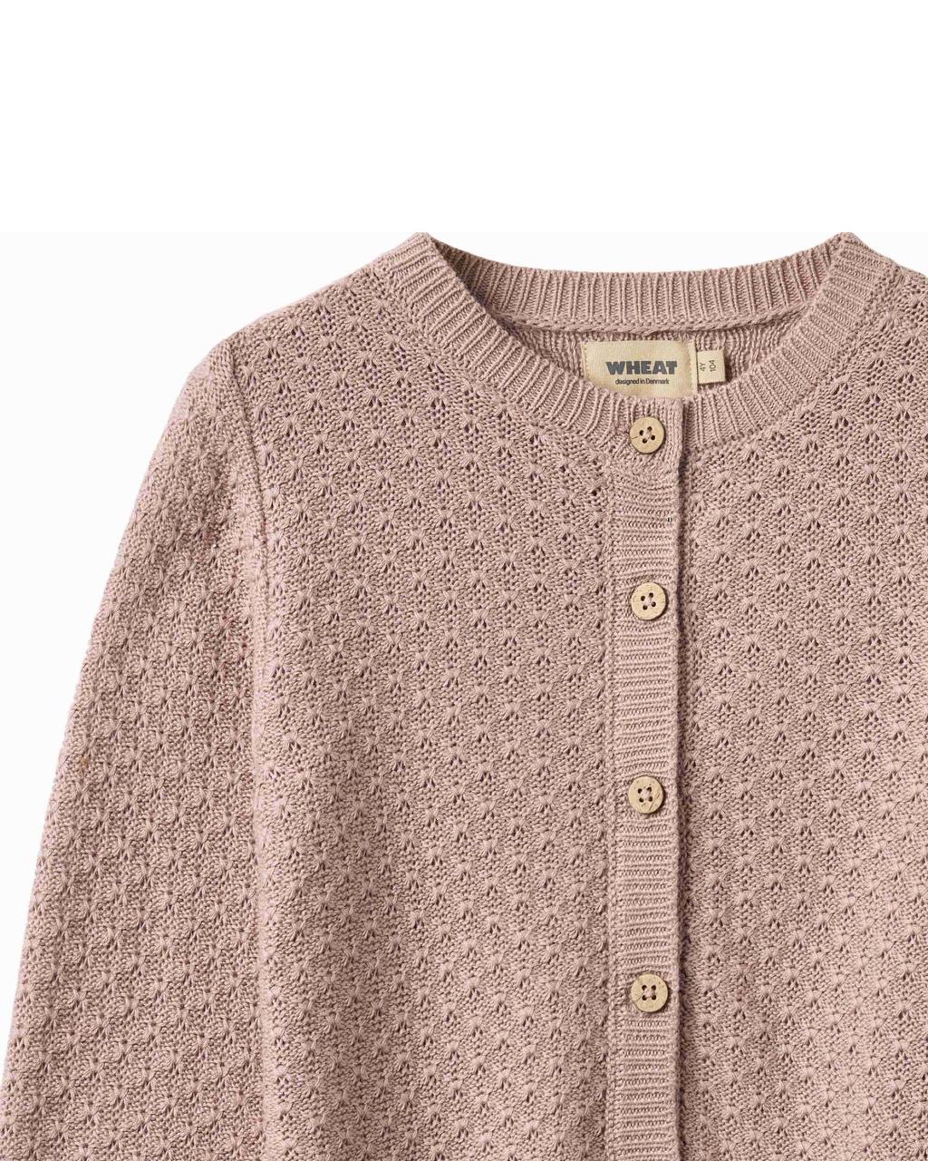 Magnella Cardigan & Maddy Leggings Set - Dry Rose