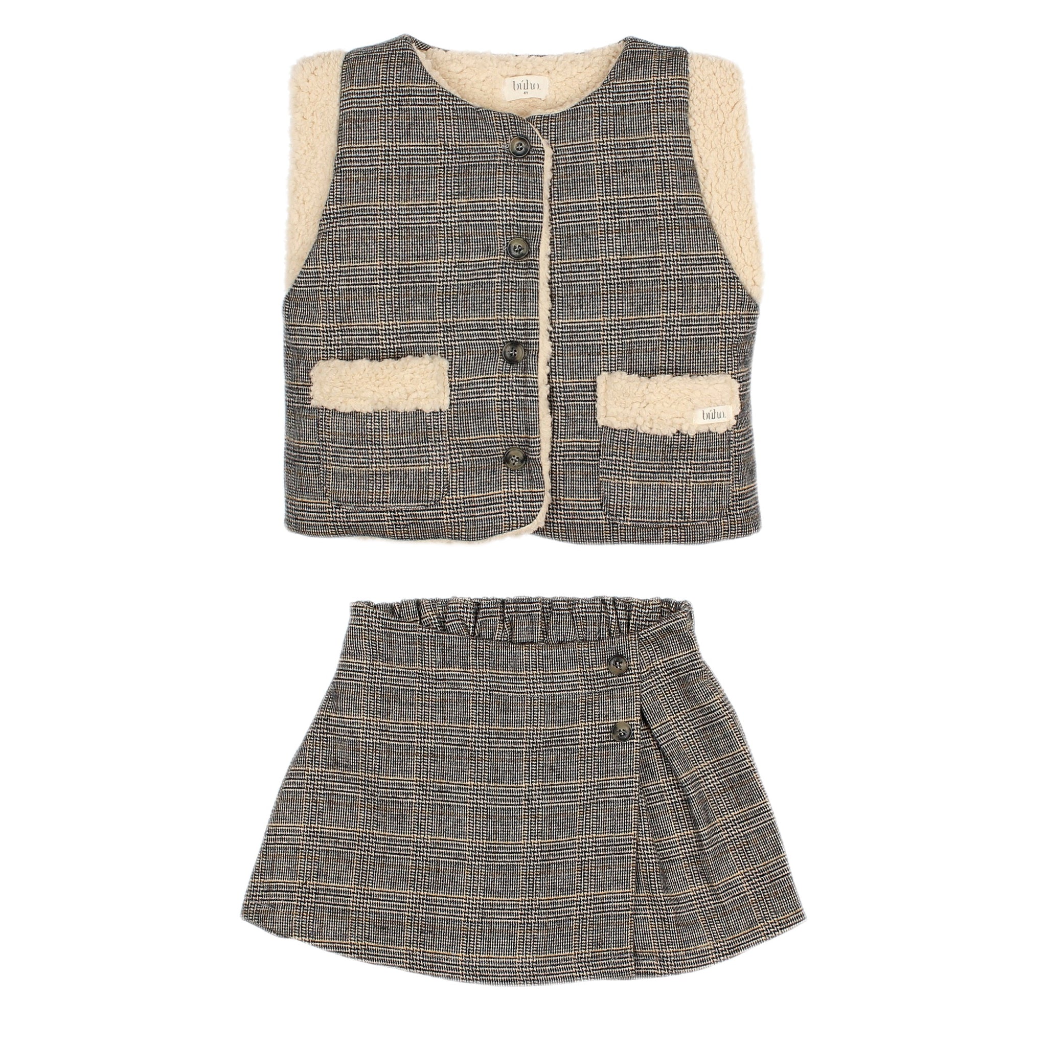 Wales Skort and Waistcoat Set