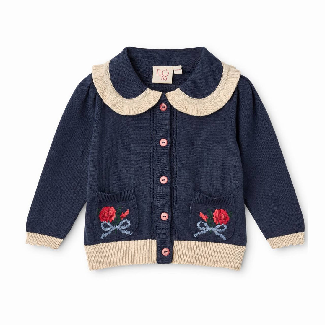 Bianca Cardigan & Pants Set - New Navy