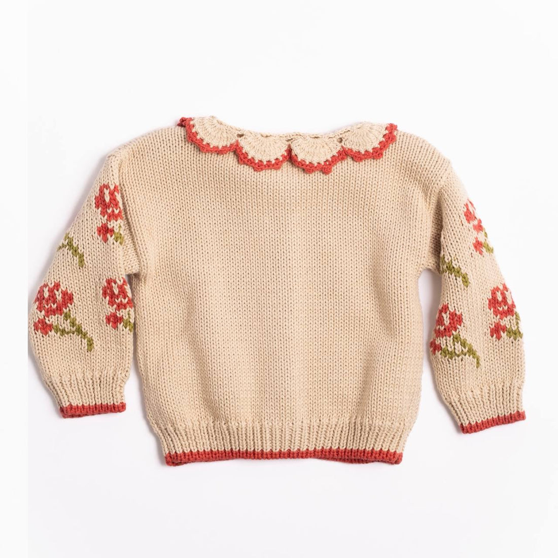 Ines Cardigan - Rouge Bloom