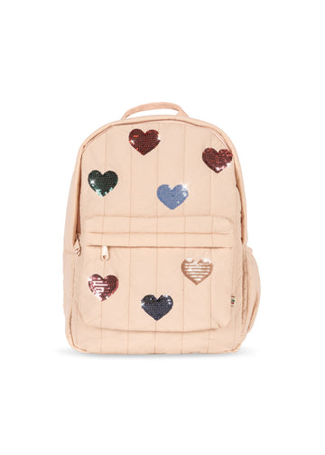 Juno Quilted Sequin Backpack