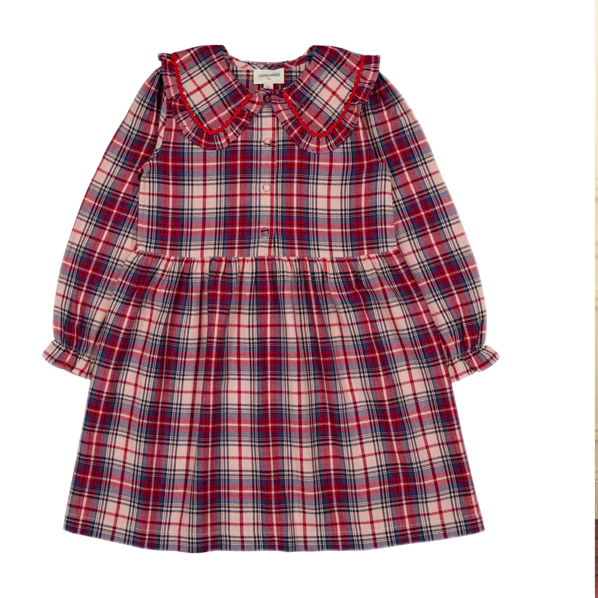 Tartan Twill Plaid Dress
