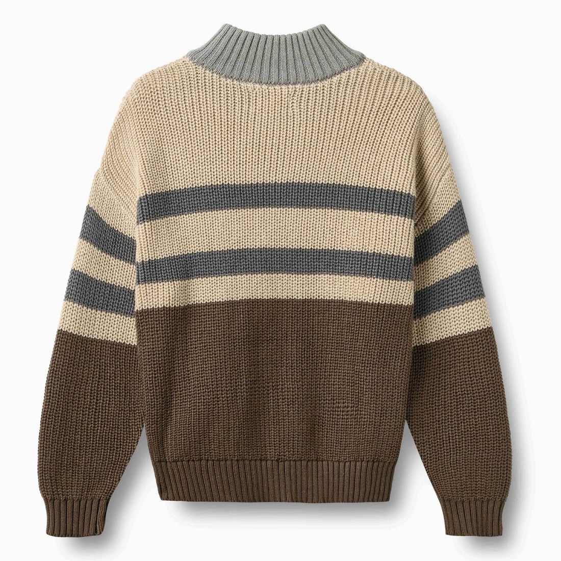 Half Zip Jumper Simo - Dry Wood