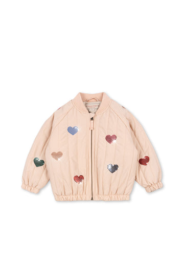 Juno Sequin Bomber Jacket