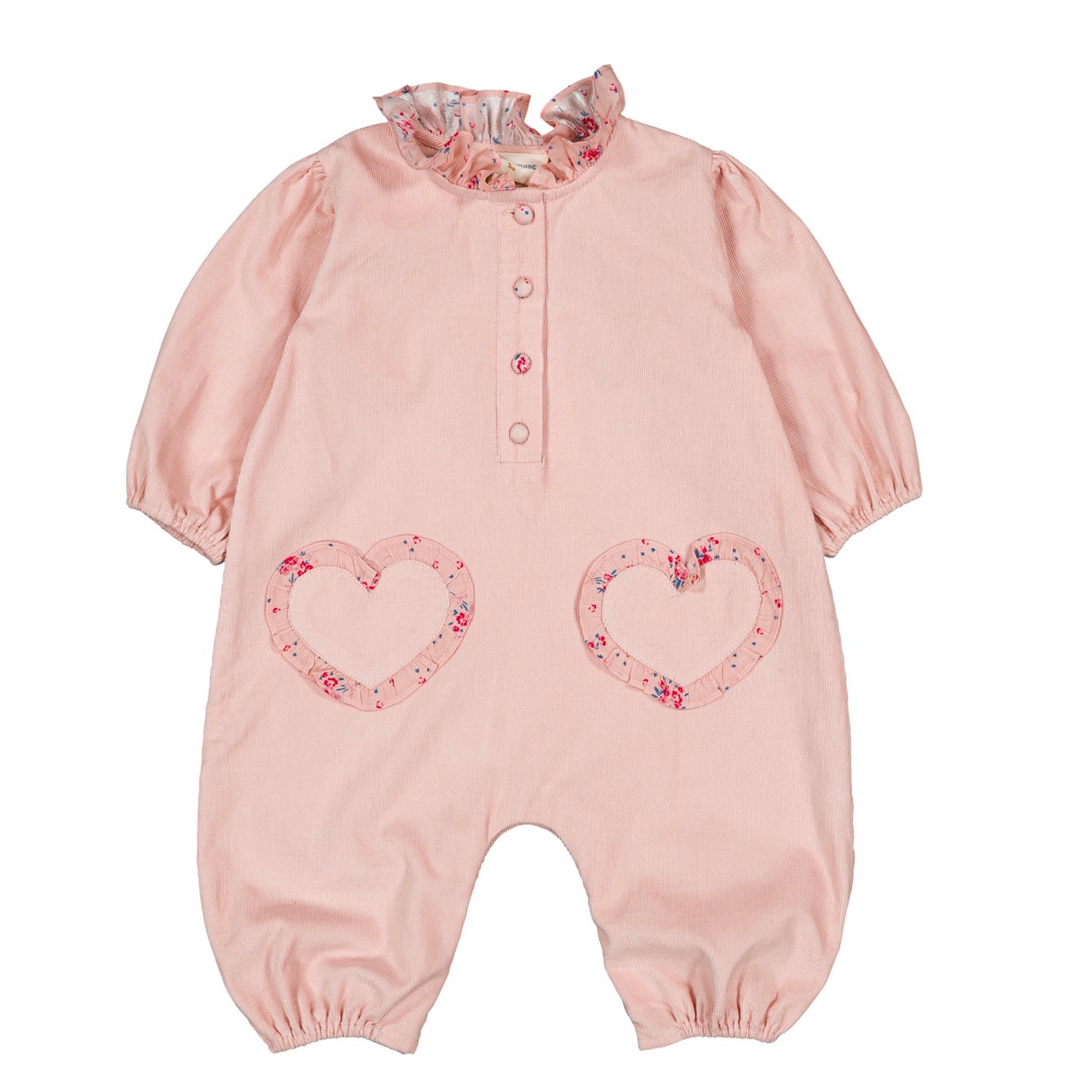 Fine Cord Heart One Piece