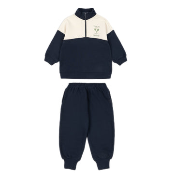 Half Zip Tennis Sweat Set