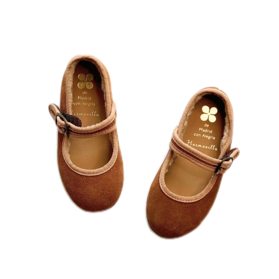 Suede Mary Janes in Salamanca