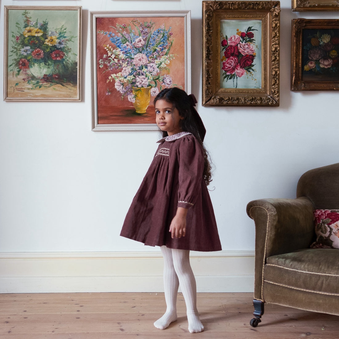 Velvet Ruby Dress - Sugarplum