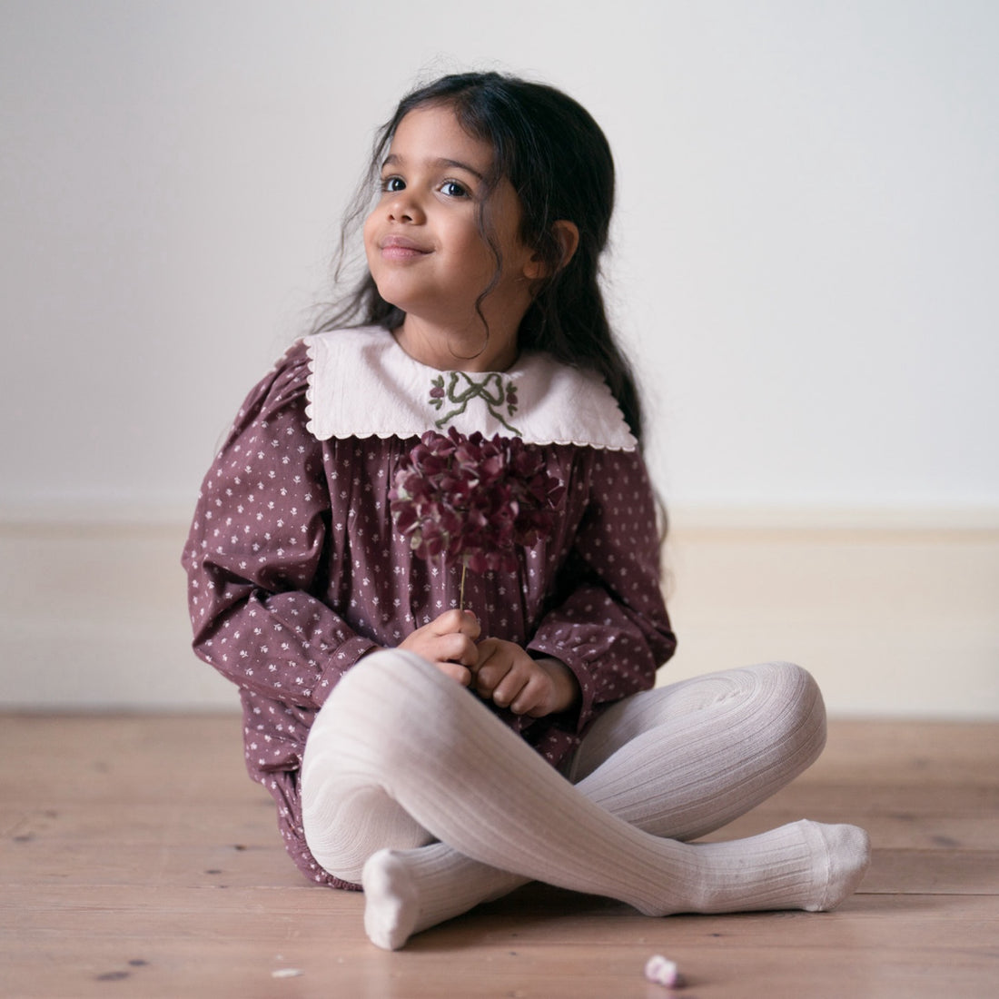 Emilie Romper - Sugarplum Floral
