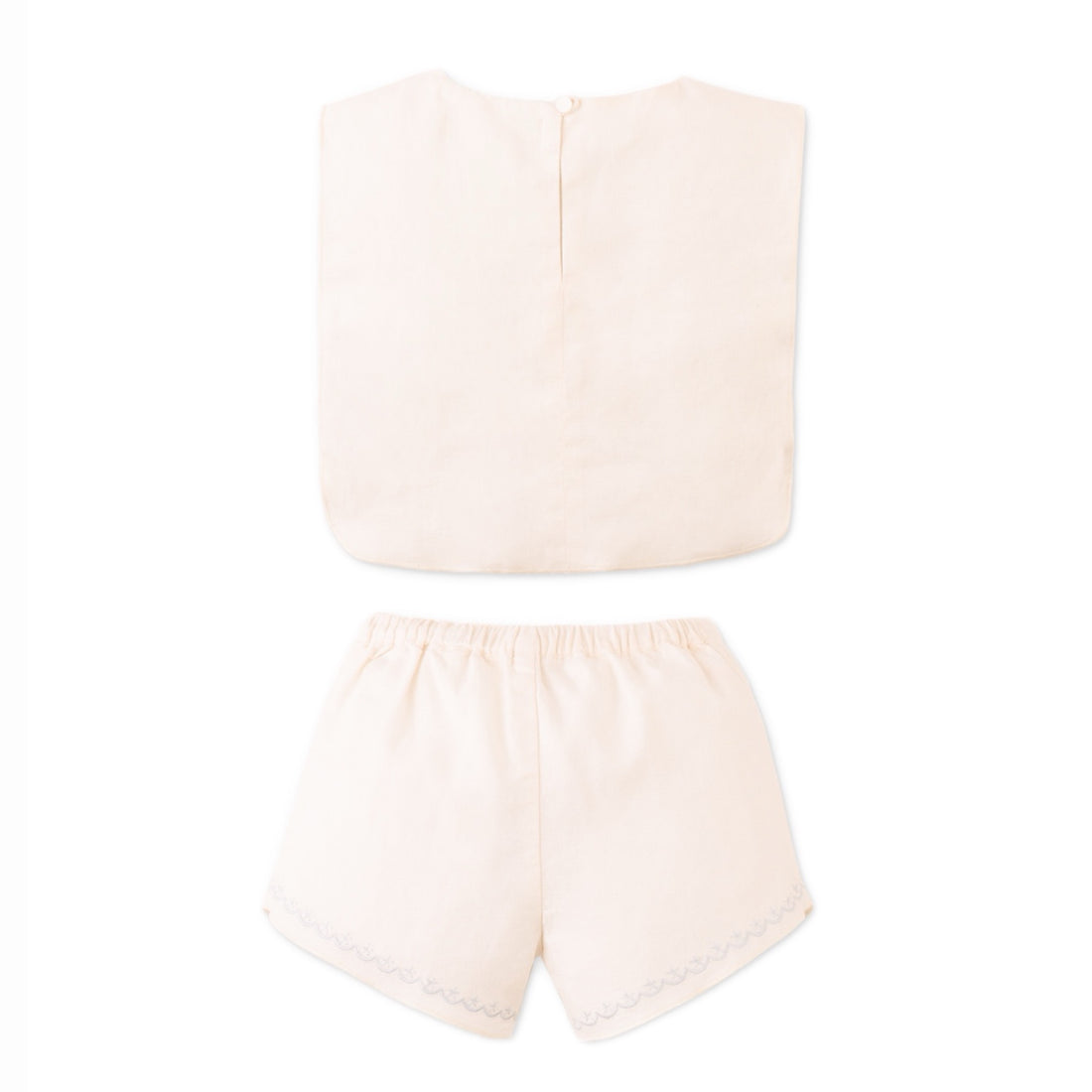 Baby Scarf top and Shorts set