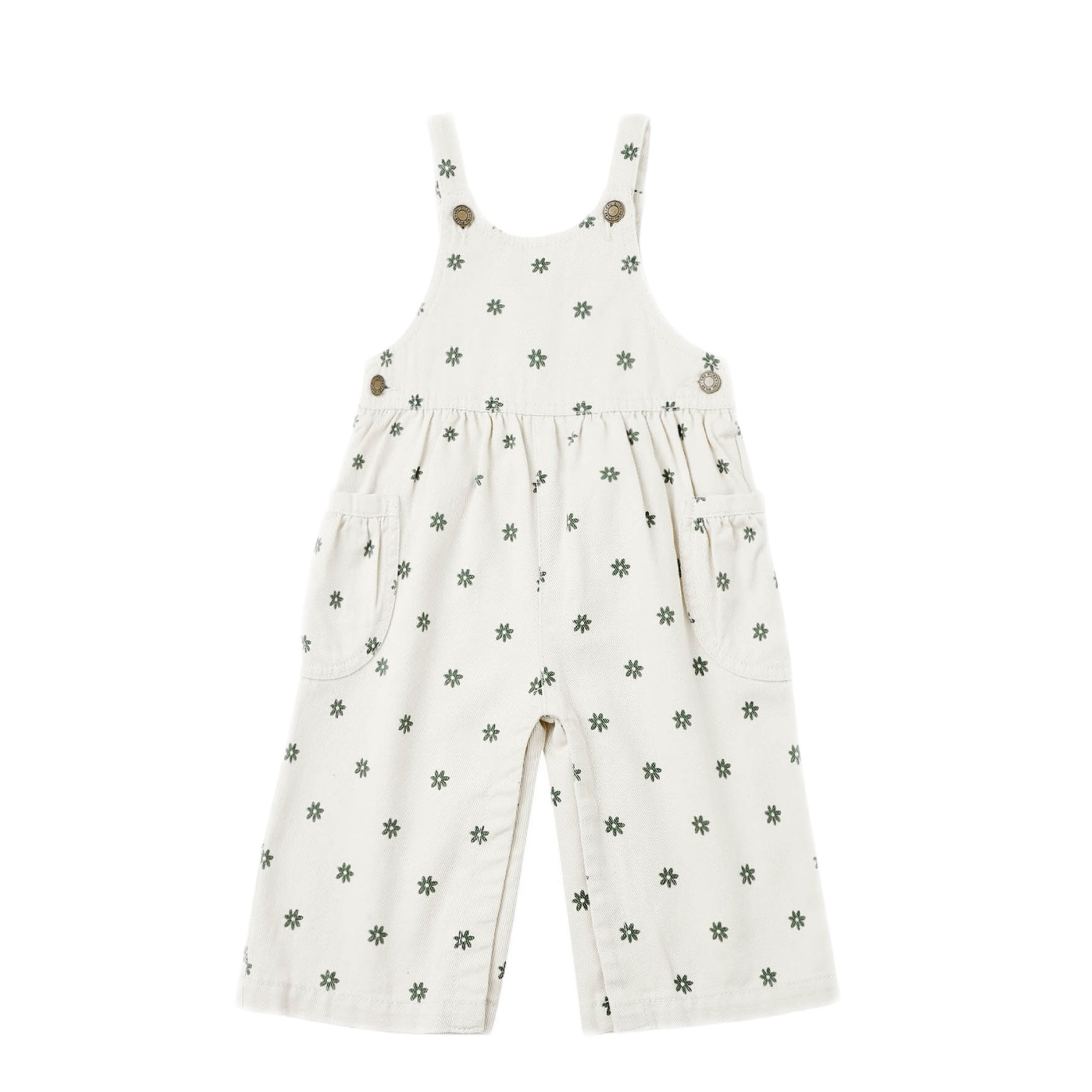 Wide Leg Overall in Mini Daisy