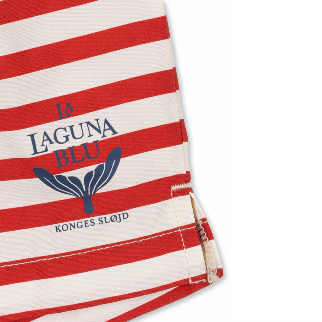 Ansou Swim Shorts in Stripe Rouge