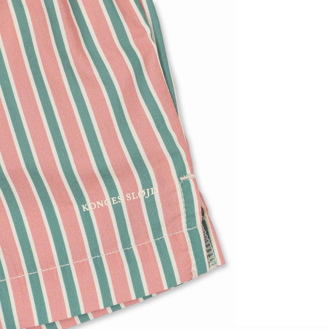 Ansou Swim Shorts in Blush Stripe