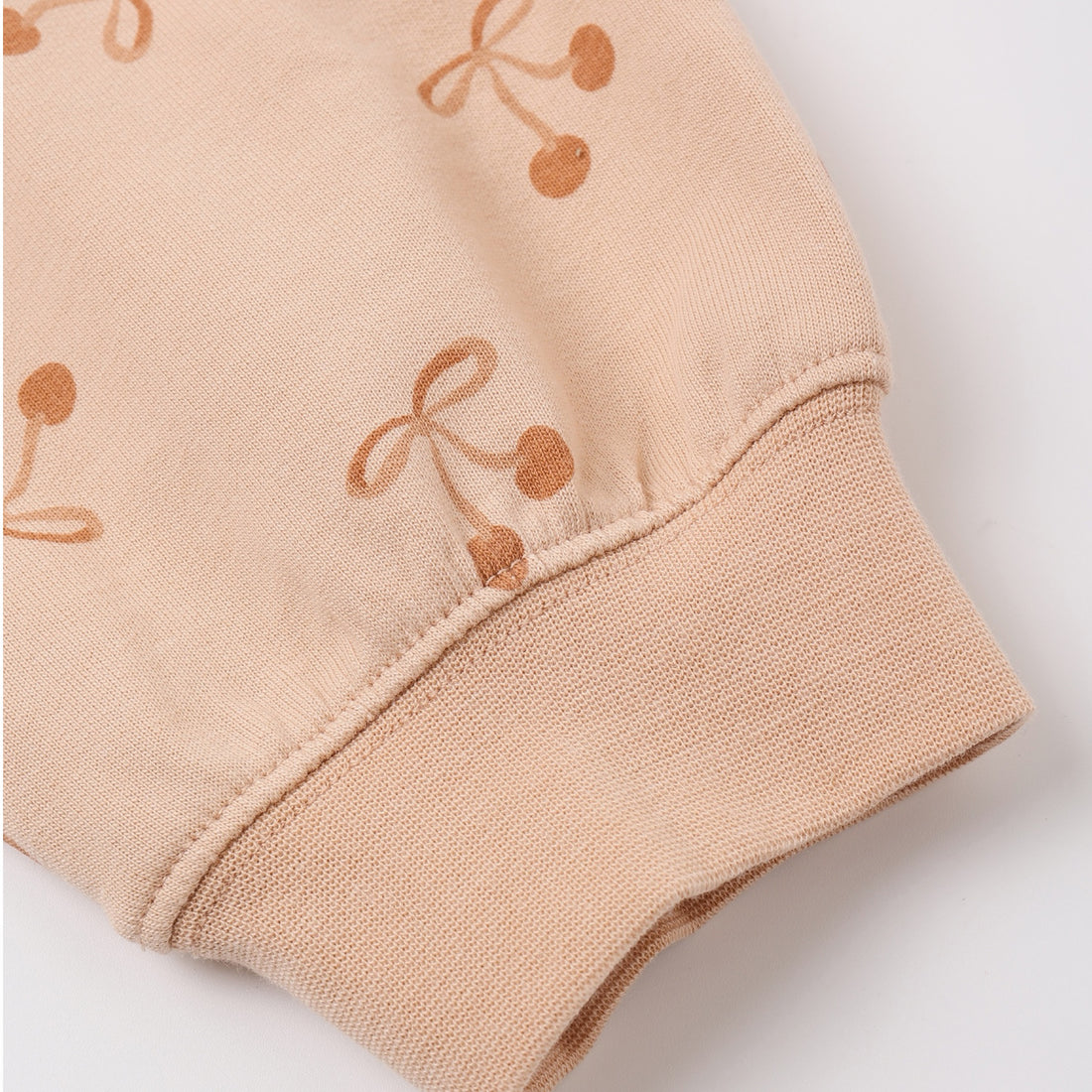 Summer Terry Set in Cherry Bows