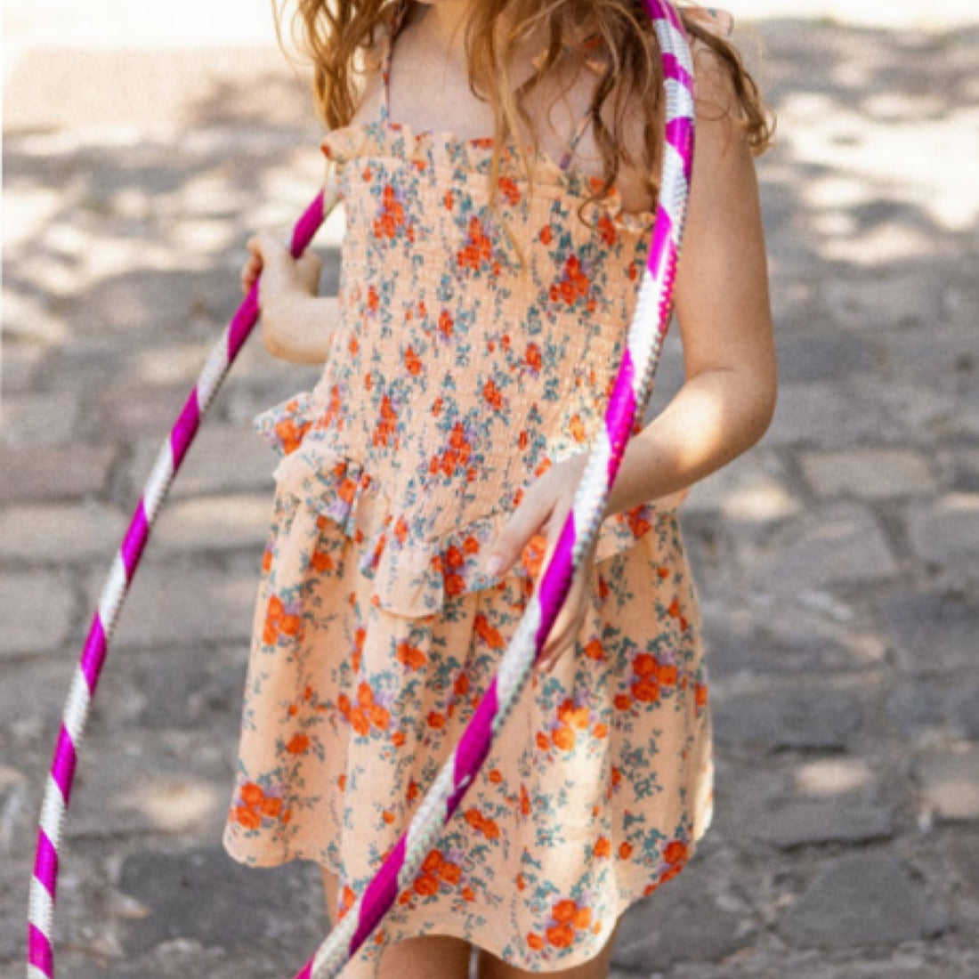 Eden Dress in Cotton Bouquet