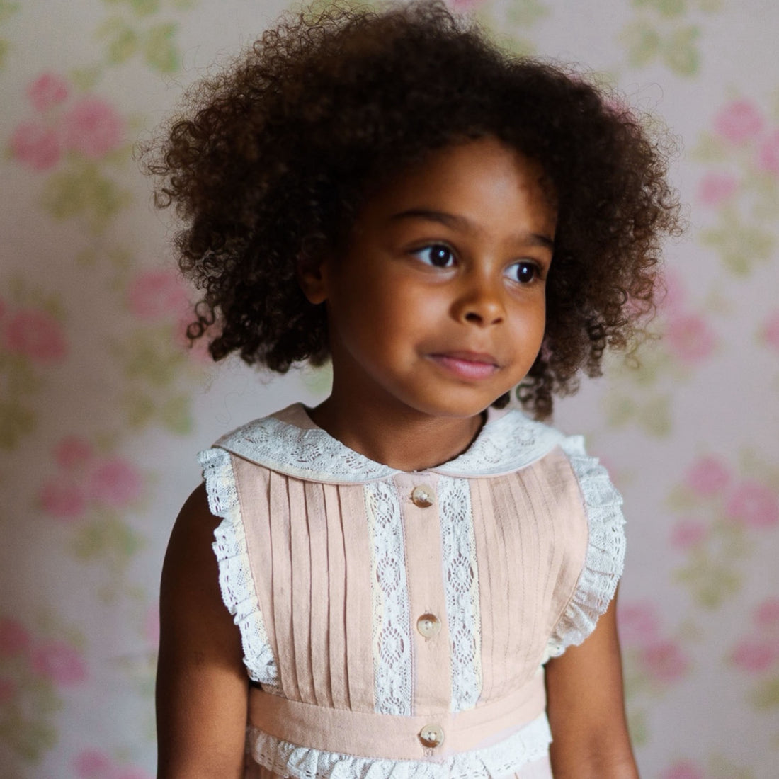 Beatrix Romper - Powder