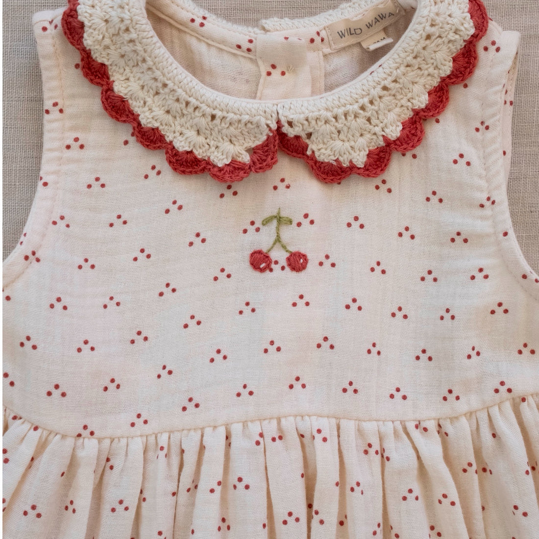Crochet Collar Dress