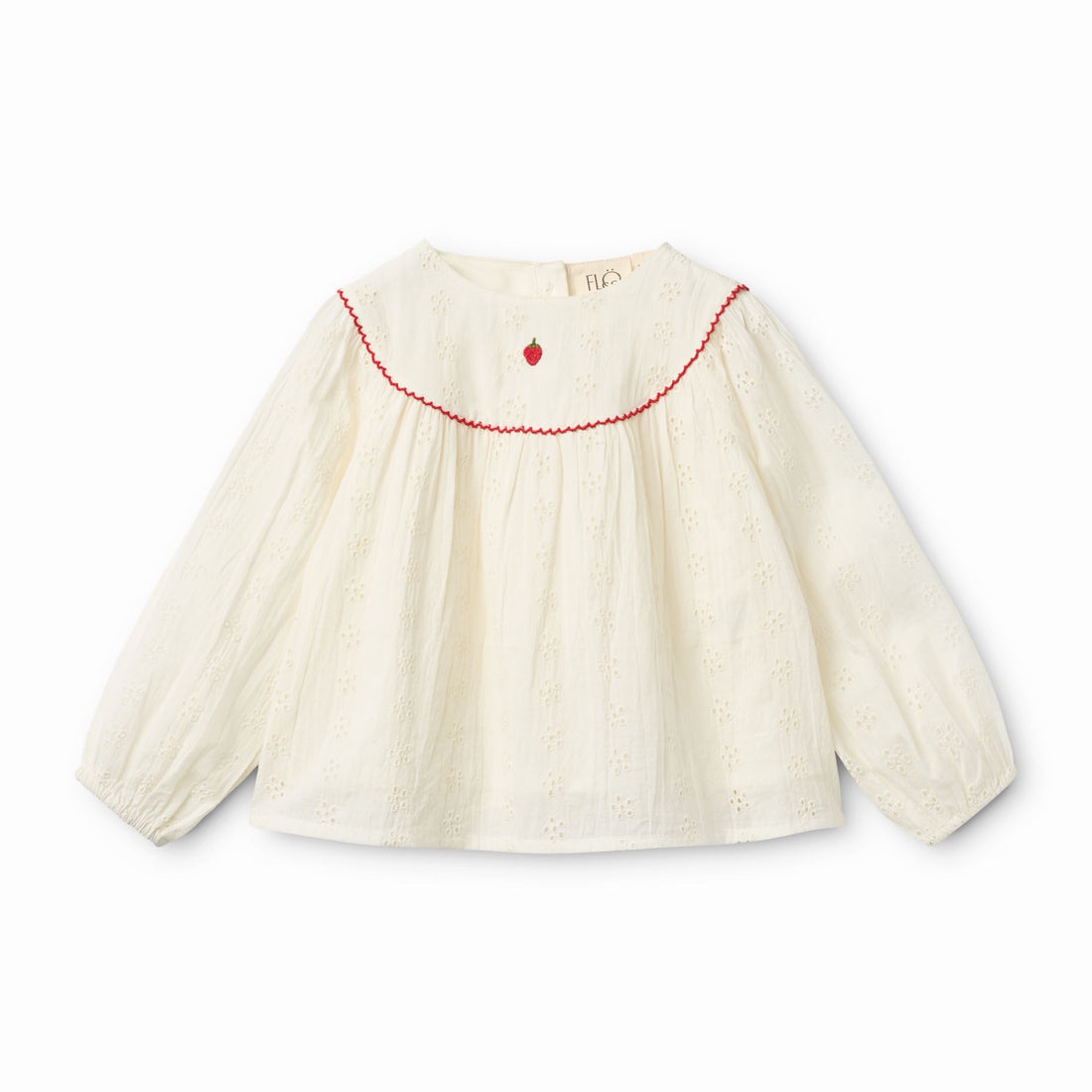 Claire Blouse and Pants Set - Ivory White