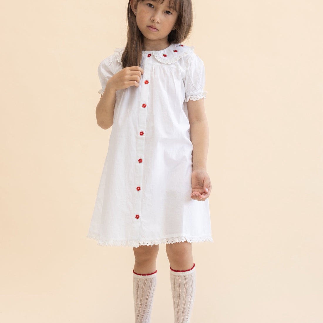 Aja Dress - White