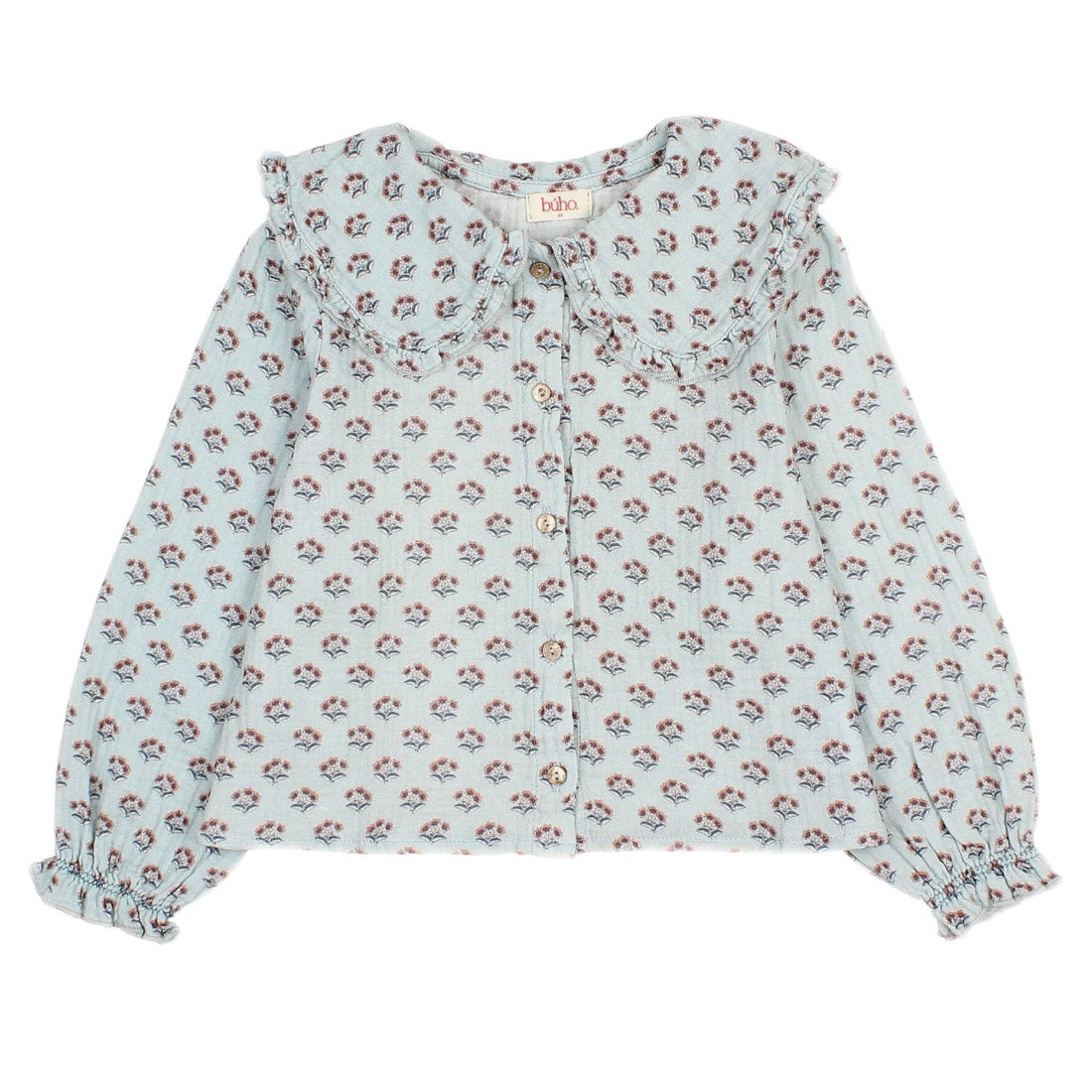 Chic Skirt & Blouse Set - Eucalyptus