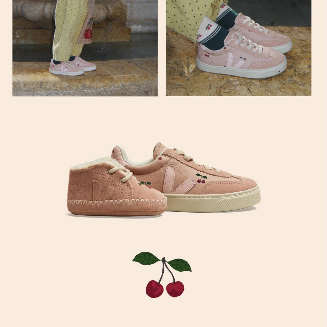 Baby Suede VEJA x Konges Slojd - Blush