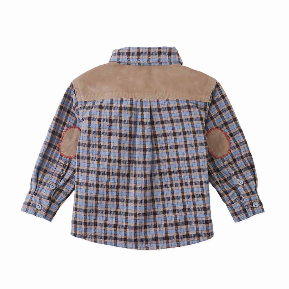 Baby Zeno Checkered Woven Workshirt