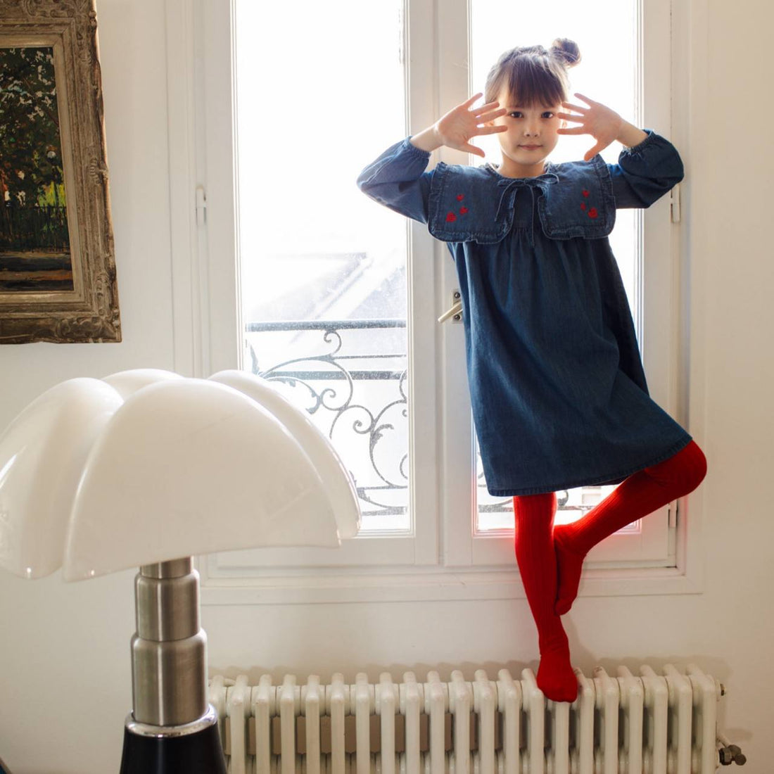 Dress Celicia - Chambray Blue