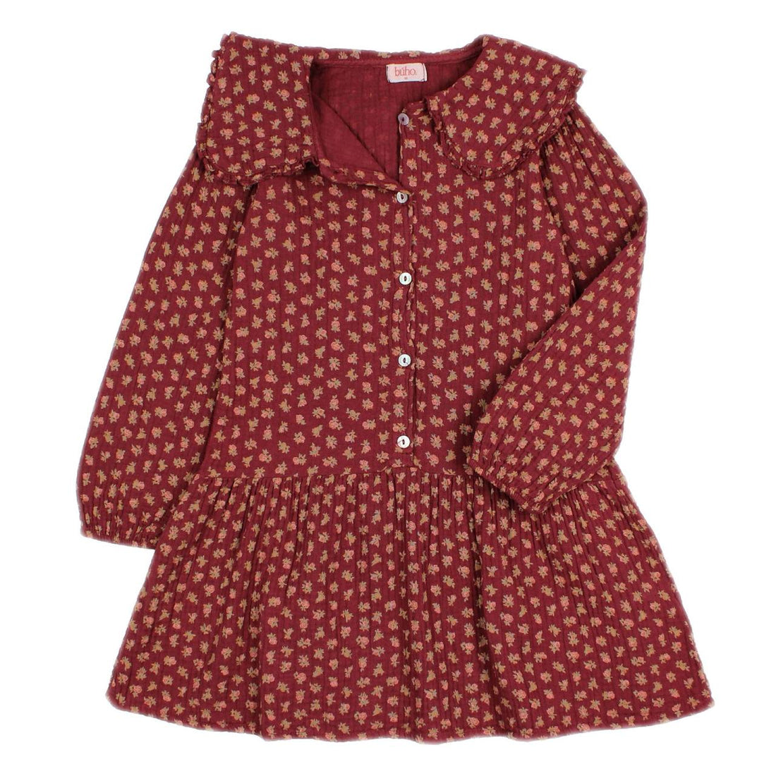 Cottage Dress - Pomegranate