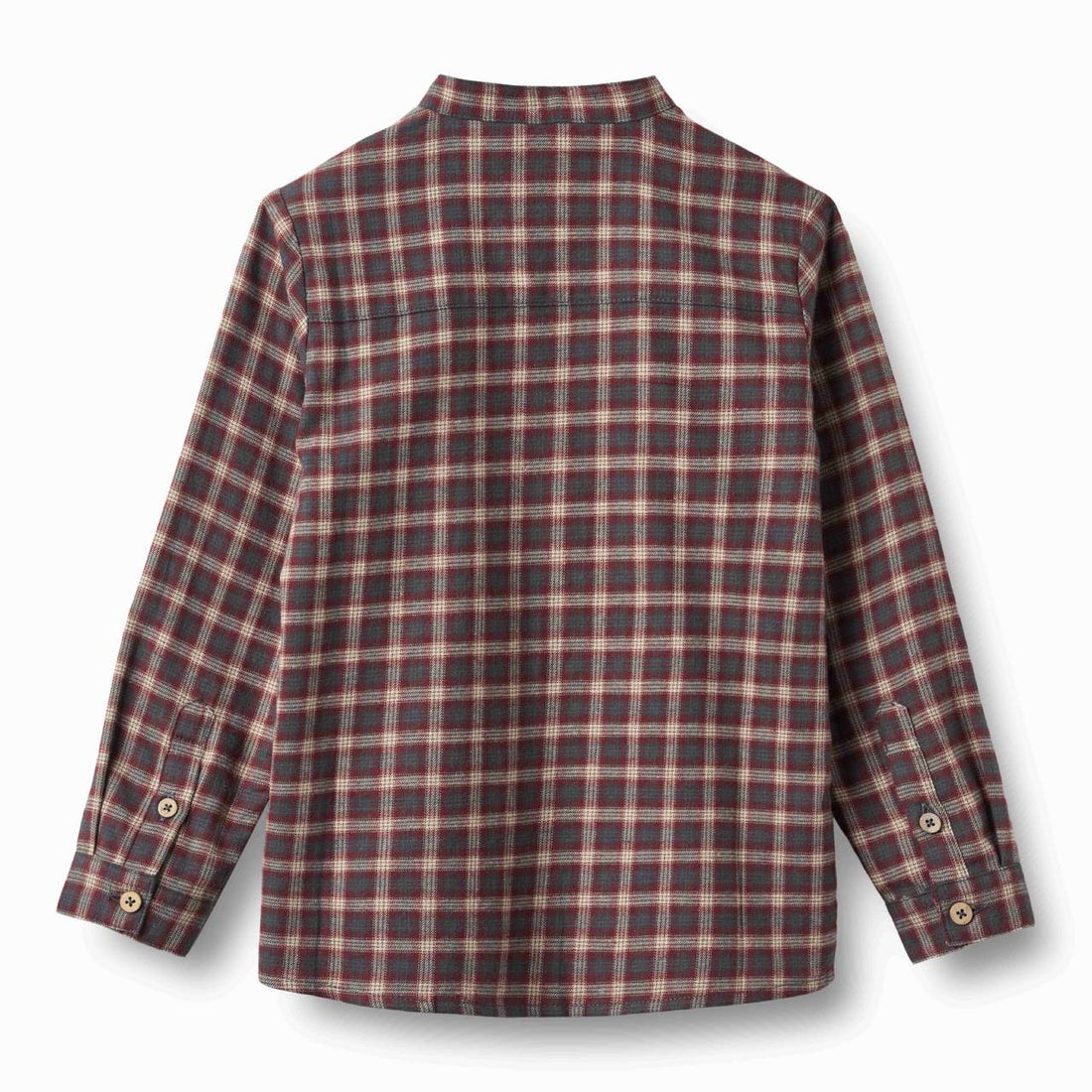 Shirt L/S Willum - Blue Holiday Check