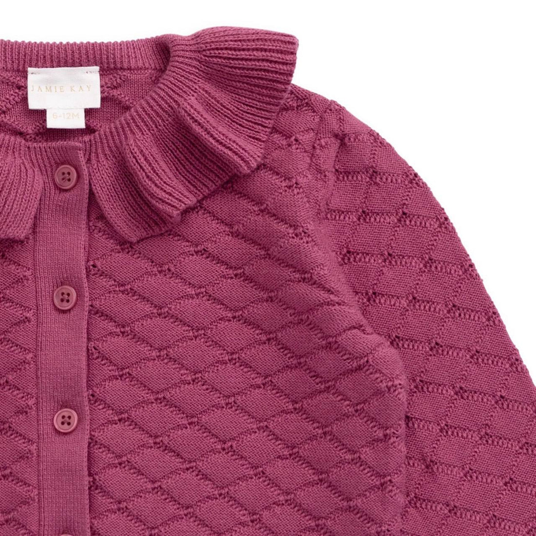 Alison Cardigan - Raspberry Wine